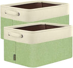 BALEINE 2 Pack Fabric Closet Storage Bins by BALEINE