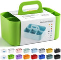 Multiuse Caddy Organizer with Handle, Portable Divided Plastic Tote Bin by AOZITA