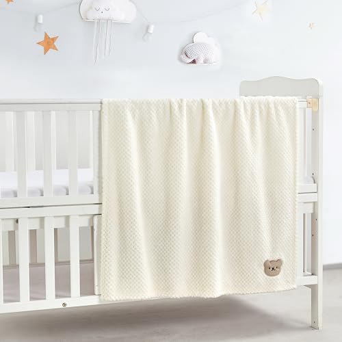CREVENT 30''X40'' Cute Cozy Fluffy Warm Baby Blanket - Image 2