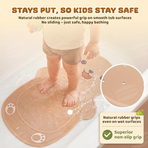 UNEEDE Non Slip Bathtub Mat for Kids - Image 3