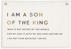 Lacama Christian Wall Decor for Boys Room, Baby Boys Nursery Decor, Bible Verse by Lacama