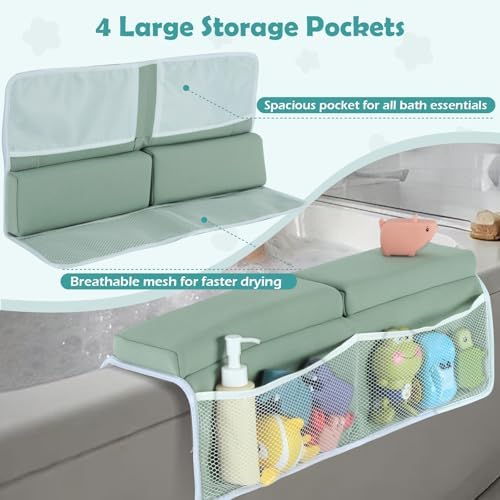 Baby Bath Kneeler and Elbow Rest Pad Set - Image 4