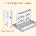 Lifewit 10-Hooks Baby Bottle Drying Rack - Image 3