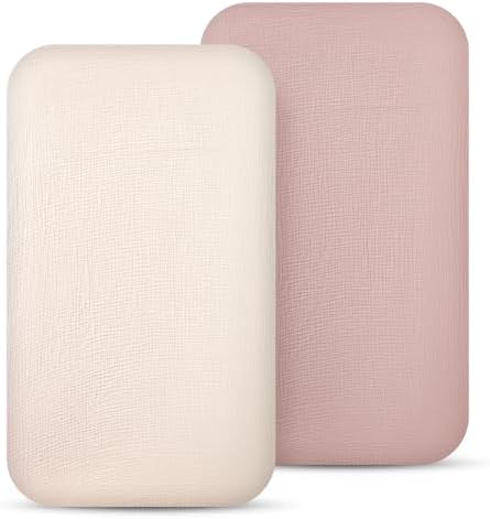 lulumoon Muslin Fitted Bassinet Sheet: Compatible by Lulumoon