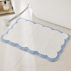 Luxury Microfiber Bathroom Rugs, Floor Carpet, Anti Slip by Ohocut