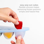 Ubbi Baby Food Feeder and Freezer Tray Set, Silicone Fresh Food Feeder - Image 3