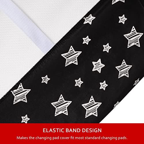 Changing Pad Cover for Boys Girls, Soft Unisex Diaper Change Table Sheets - Image 4
