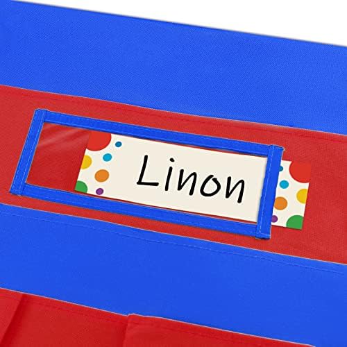 Chair Pockets for Classroom, Chairback Buddy Organizer - Image 4
