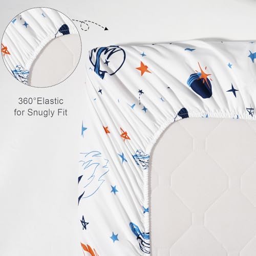 david's kids 3 Pack Bassinet Sheets, Ultra Soft Breathable Comfortable Baby - Image 5