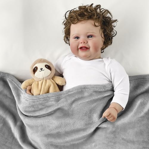 CREVENT Cozy Plush Baby Security Blanket, Loveys - Image 5