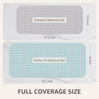 OTHWAY Bath Tub Shower Mat Non Slip, Bathtub Floor Liner Mats - Image 4
