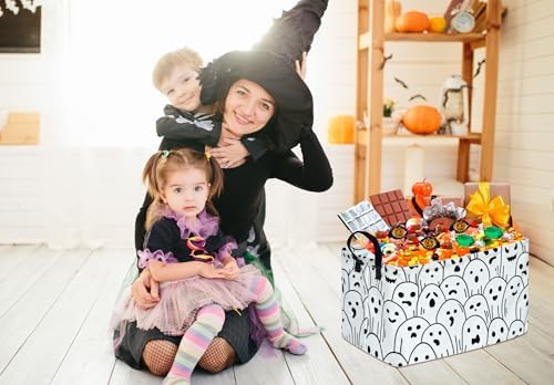 Halloween Box Hamper Storage Basket Collapsible Organizer Bin Gift Shelf Baskets - Image 7