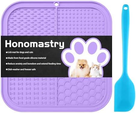 Lick Mat for Dogs, Premium Lick Pad by Honomastry