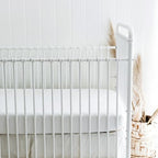 Sorrel + Fern Fitted Baby Crib Sheets, Neutral 2-Pack - Image 2