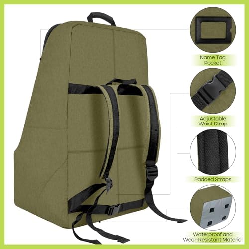 ZRRAJOY Padded Car Seat Travel Bag - Image 3