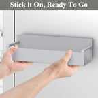 HuggieGems 4 Pack Silver Magnetic Spice Rack Organizer - Image 5