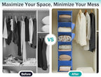 YOUDENOVA Hanging Closet Organizer and Storage - Image 5