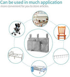 Bseash Bunk Bed Organizer, Bedside Caddy Hanging Bed Organizer Storage Bag 8 - Image 5