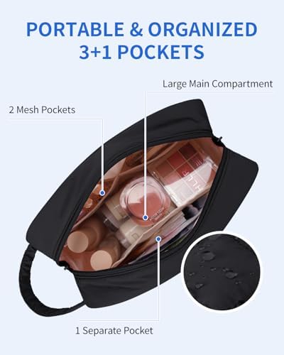 Narwey Quilted Travel Toiletry Bag - Image 4