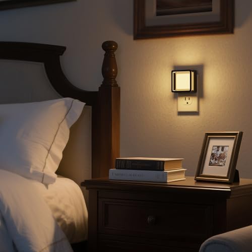 DORESshop LED Night Light, Night Lights Plug Into Wall - Image 5