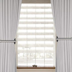 2 Pack No Drill Curtain Holdbacks Metal Curtain Tiebacks - Image 2