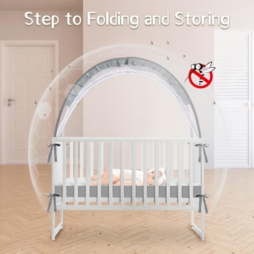 Crib Tent to Keep Baby from Climbing Out - Image 5