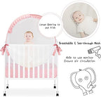 L RUNNZER Pack N Play Tent, Baby Mini Crib Tent to Keep Baby in, Crib Net - Image 3