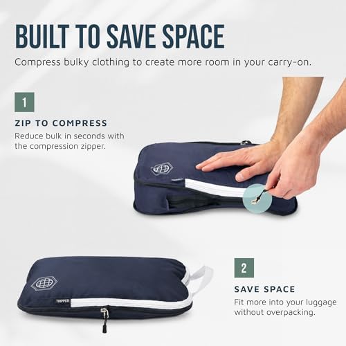 TRIPPED Travel Gear Compression Packing Cubes - Image 4