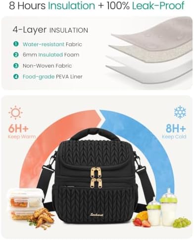 Breastmilk Cooler Bag, 12L Double Deck - Image 4