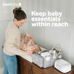 Jool Baby Tag-Along Diaper Caddy – Nursery Storage Organizer - Image 3