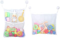 2 PCS Mesh Bathtub Toy Holder Bag, 18 x 14 Inch Bath Toy Organizer, 4 Ultra by LEEFONE