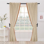 TONIAL Curtain Holdbacks, Small Cap Finials - Image 3