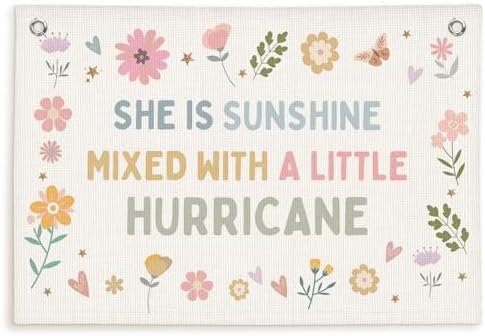 Lacama Little Girl Room Wall Decor, Nursery Decor by Lacama