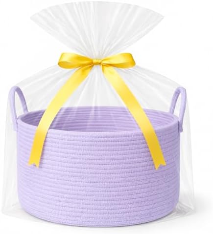 Extra Large Woven Gift Basket Empty by SweetMemoLiving
