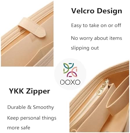 Doxo Purse Organizer Insert for Handbags, Felt Neverfull MM Organizer Insert - Image 4