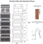 Giraffe Creation Gray Over Door Organizer - Image 3