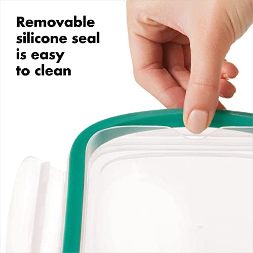 OXO Good Grips 4-Piece Smart Seal Glass Food Storage Container Set - 4 oz - Image 4