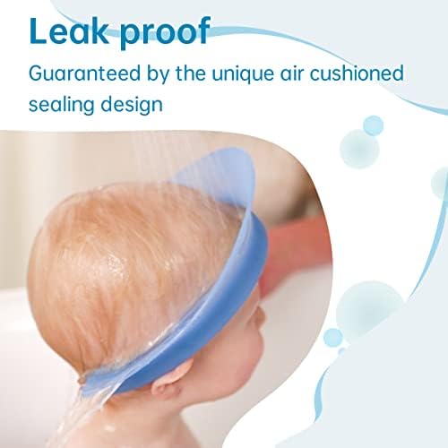 Kair Bath Visor for Babies, Silicone Air Cushioned Shower Cap for kids - Image 3
