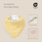 8 Pack Muslin Baby Bandana Bibs - Image 5