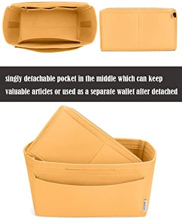 LEXSION Felt Purse Organizer Insert, Tote Bag Shaper Dividers - Image 3