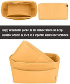 LEXSION Felt Purse Organizer Insert, Tote Bag Shaper Dividers - Image 3
