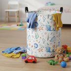 Baby Laundry Hamper kids laundry Basket Waterproof Laundry Bag - Image 4