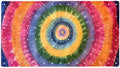 Bathtub Mat Non Slip 26.8x15.1 Inch, Tie Dye Spiral Shower Mat by Anna+Cowper