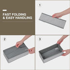 DIMJ Drawer Organizers for Clothing, Fabric Closet Organizers and Storage - Image 7
