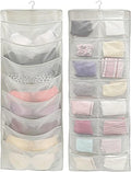 Simple Houseware 24-Pocket Double-Sided Hanging Closet Organizer by SimpleHouseware