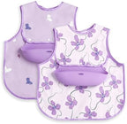 Baby Bib for Eating | Waterproof Baby Smock Bib Shirt | Baby Feeding & Baby by Unknown