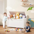VEVOR Wooden Toy Chest for Kids, Toddler Toy Storage Box - Image 2