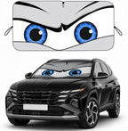 Car Windshield Sun Shade, Universal Fit Midsized Sedan SUV, Cool Gray by eygeufg