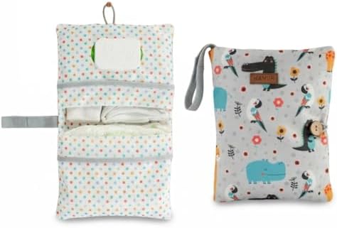 HAMUR Baby Diaper Bag Organizer – Compact & Foldable Stroller Pouch by HAMURHOME