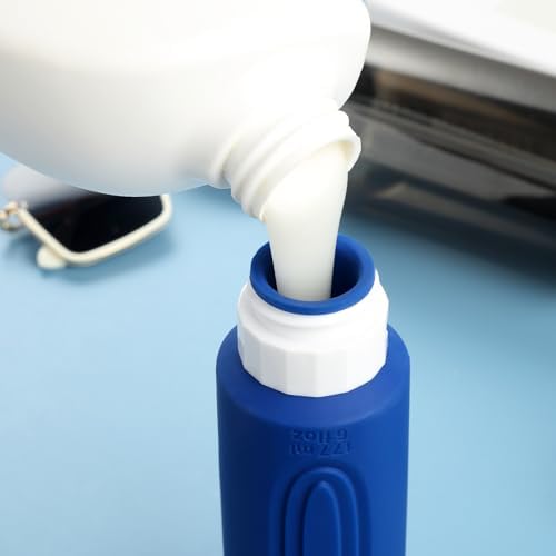 Mrsdry Travel Bottles for Toiletries, Large 6oz Oversize Containers, BPA Free - Image 3